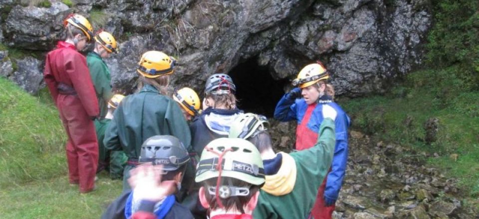 Caving (Castleton, October 2017)