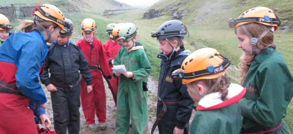 Caving (Castleton, October 2017)
